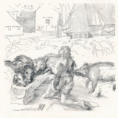 De Verloren Zoon door Albrecht Dürer