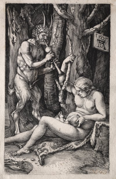 De Satyr Familie, 1505 door Albrecht Dürer
