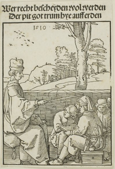 De Schoolmeester door Albrecht Dürer