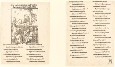 De schoolmeester, 1510 door Albrecht Dürer