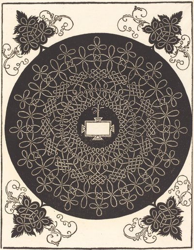 De Tweede Knoop (met een langwerpig tablet) door Albrecht Dürer