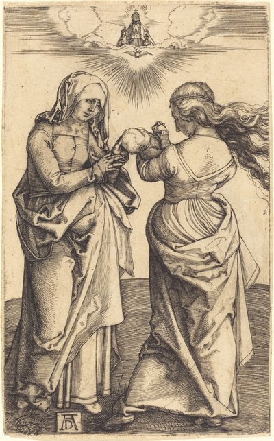 De Maagd en het Kind met Sint Anna door Albrecht Dürer
