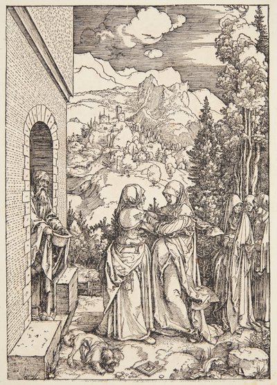 De Visitatie door Albrecht Dürer