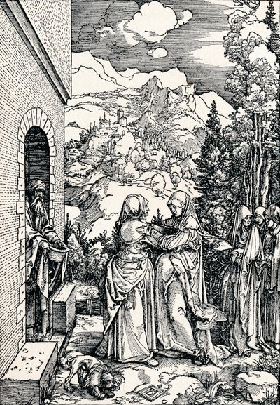 De Visitatie, 1506 1906 door Albrecht Dürer