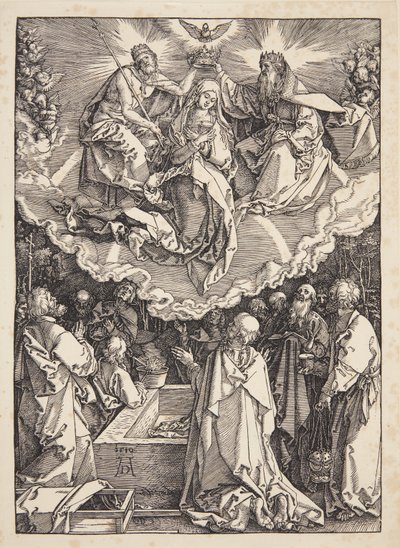 De Hemelvaart en Kroning van de Maagd door Albrecht Dürer