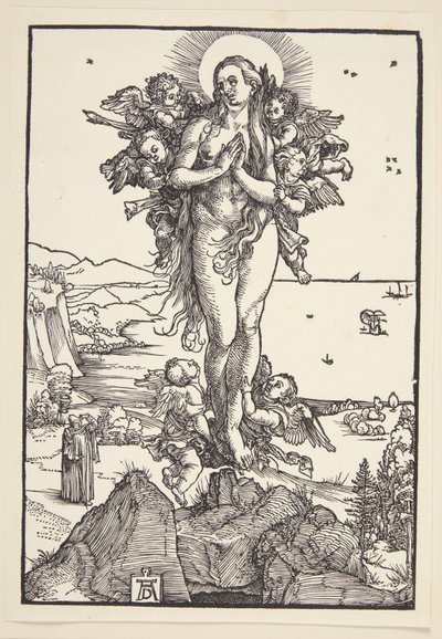 De verheffing van St. Maria Magdalena door Albrecht Dürer