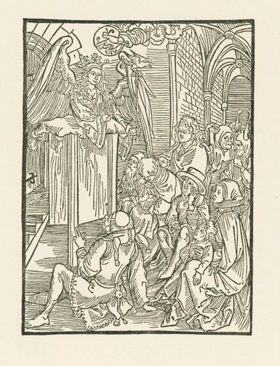 De leraren van wijsheid door Albrecht Dürer or Duerer