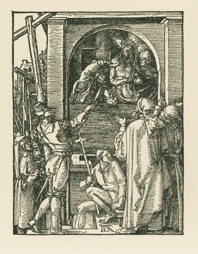 Ecce Homo, c.1509 (houtsnede) door Albrecht Dürer or Duerer