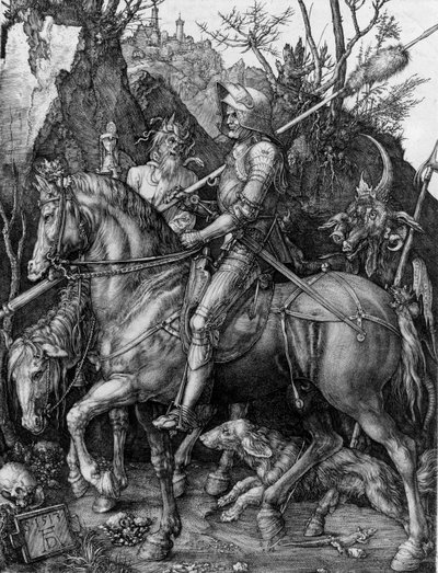 Ridder, Dood en de Duivel door Albrecht Dürer