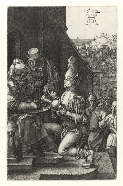 Pilatus wast zijn handen, 1512 door Albrecht Dürer