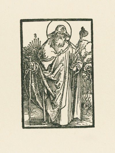 Sint Jakobus de Grote door Albrecht Dürer or Duerer