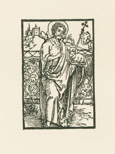 Johannes de Doper door Albrecht Dürer or Duerer