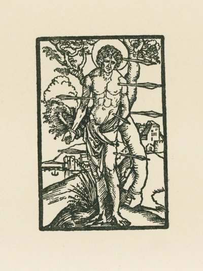 Sint Sebastiaan door Albrecht Dürer or Duerer