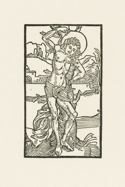 Sint Sebastiaan door Albrecht Dürer or Duerer