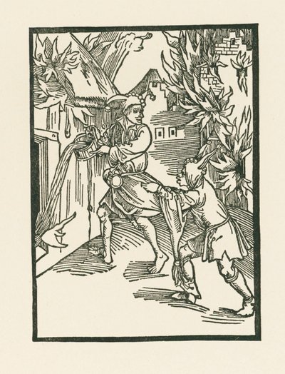 Syn zelf vergeten door Albrecht Dürer or Duerer