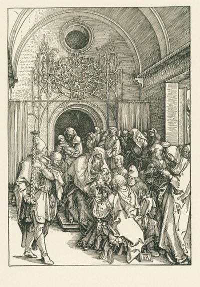 De besnijdenis van Christus, c.1504 (houtsnede) door Albrecht Dürer or Duerer