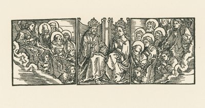 De kroning van de Maagd door Albrecht Dürer or Duerer