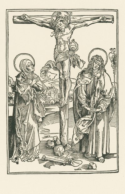 De kruisiging door Albrecht Dürer or Duerer