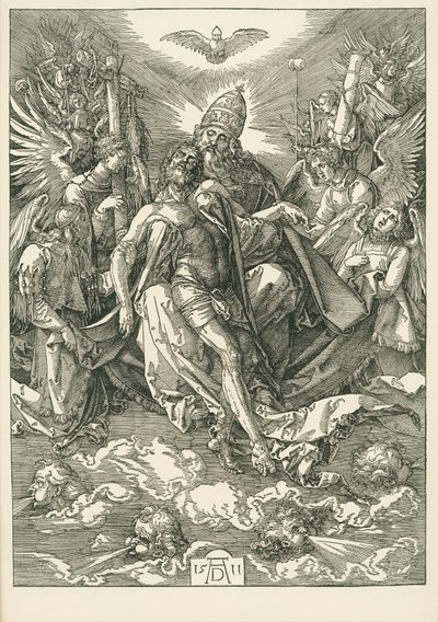 De Heilige Drie-eenheid door Albrecht Dürer or Duerer