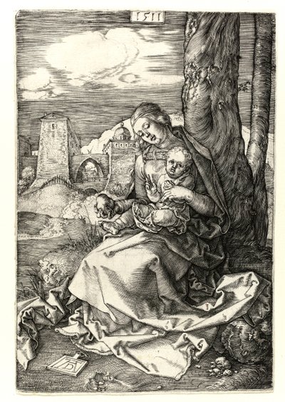 De Madonna met de peer door Albrecht Dürer