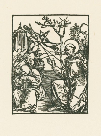De stigmatisering van Sint Franciscus door Albrecht Dürer or Duerer