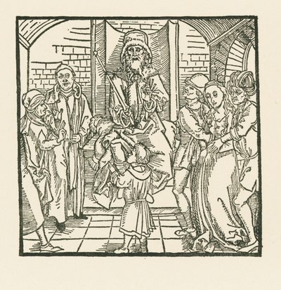 Het oordeel van Salomo door Albrecht Dürer or Duerer