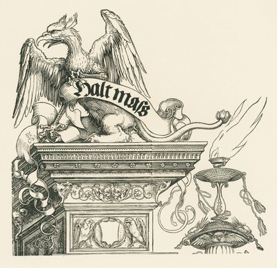 Triomfboog voor keizer Maximiliaan I door Albrecht Dürer or Duerer