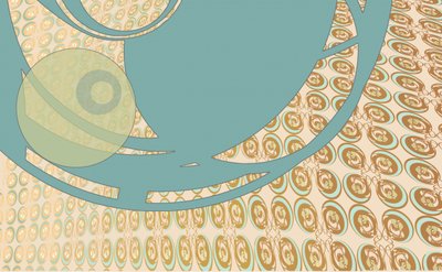 Vloeiende geometrische curven door Alejandra Winkhaus