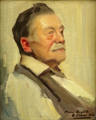 Mario Benedetti door Alejandro Cabeza