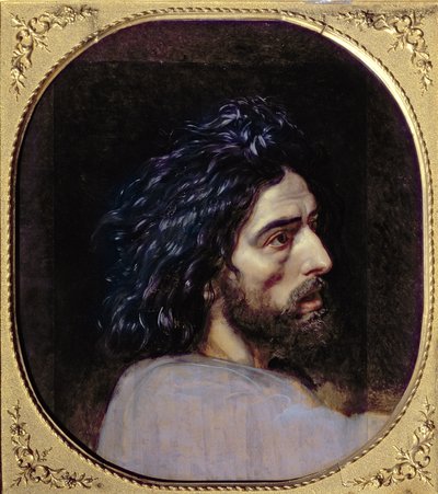 Hoofd van Johannes de Doper, studie voor 