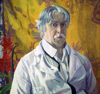 Zelfportret, 1927 door Aleksandr Jakovlevic Golovin