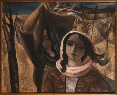 De vissersvrouwen door Aleksandr Vasilievich Shevchenko