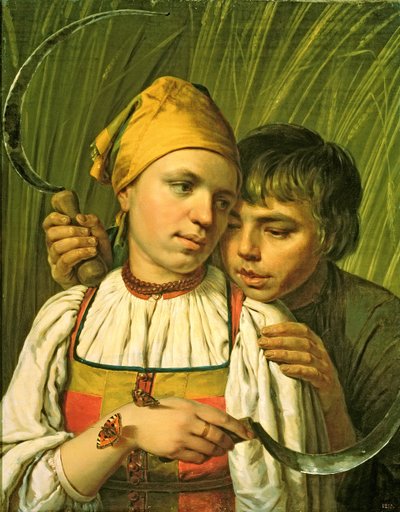 De Maaiers door Aleksei Gavrilovich Venetsianov