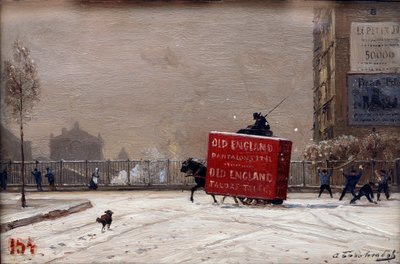 Winter in Parijs door Aleksei Petrovich Bogolyubov