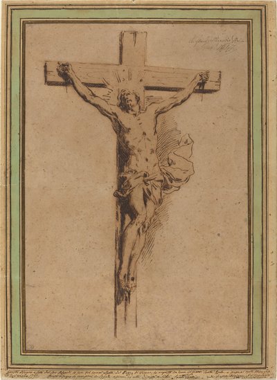 Christus aan het Kruis door Alessandro Algardi