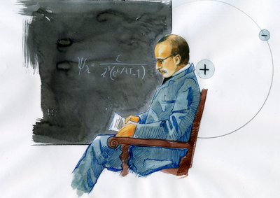 Max Planck, Duitse natuurkundige door Alessandro Lonati