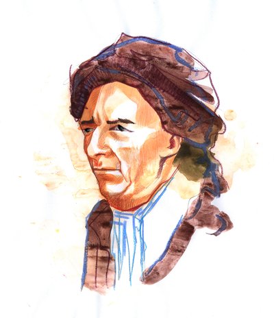 Portret van Leonhard Euler, Zwitsers wiskundige en natuurkundige door Alessandro Lonati