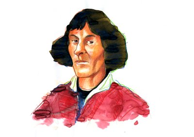 Portret van Nicolaus Copernicus door Alessandro Lonati