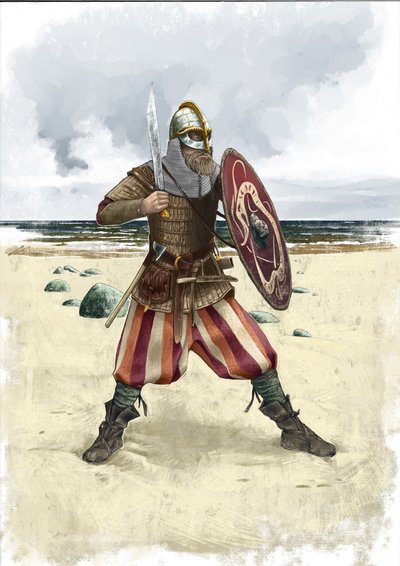 Viking krijger door Alessandro Lonati