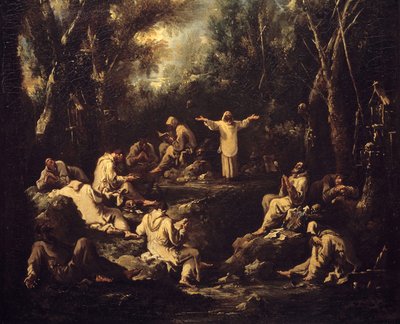 Scènes uit het kloosterleven door Alessandro Magnasco