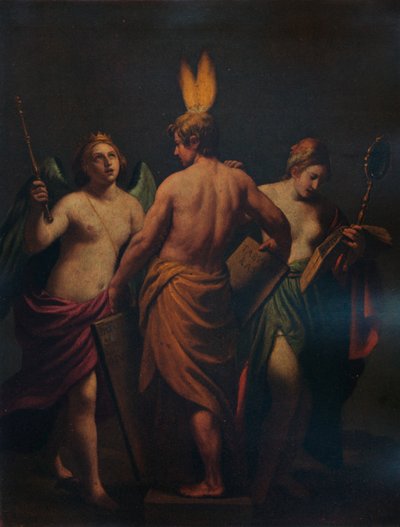 Filosofie, geschiedenis en voorzichtigheid wekken de geest op tot een verlangen naar kennis door Alessandro Turchi
