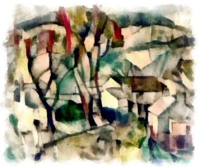 Zicht (groen) #24 door Alex Caminker