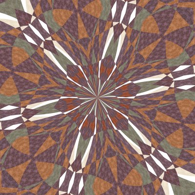 Centrifugale symmetrie, 2019 door Alex Caminker