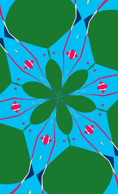 bloemen #23 door Alex Caminker