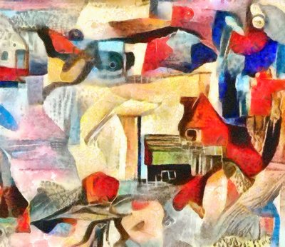 Dorp, 2017 door Alex Caminker