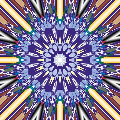 mandala, 2019 door Alex Caminker