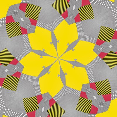 symmetrie #9 door Alex Caminker