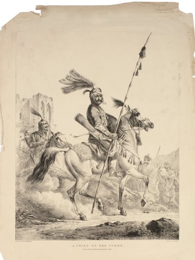 Een Hoofd van de Koerden door after Alexander Orlowski