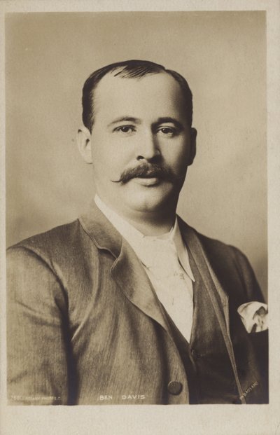 Ben Davies, Welshe tenor door Alexander Bassano