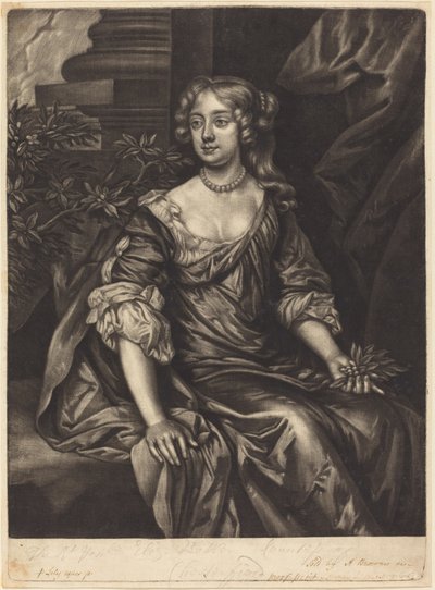 De Hoogedelachtbare Lady Elizabeth Butler, Gravin van Chesterfield door Alexander Browne after Sir Peter Lely